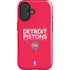 NBA Detroit Pistons Standard - Red iPhone 16 Plus Magsafe Impact Case